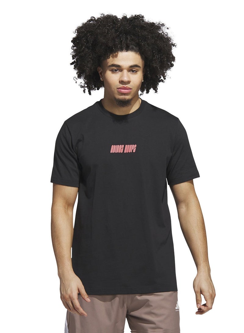 Adidas Hoops Graphic T-Shirt - Image 1